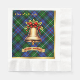 MacKenzie Personlig Tartan-jul Pappersservett