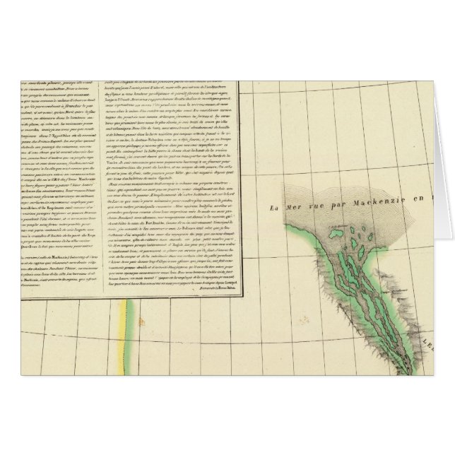 Mackenzie River, Yukon Hälsningskort (Framsidan Horizontal)
