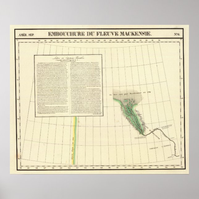 Mackenzie River, Yukon Poster (Framsidan)