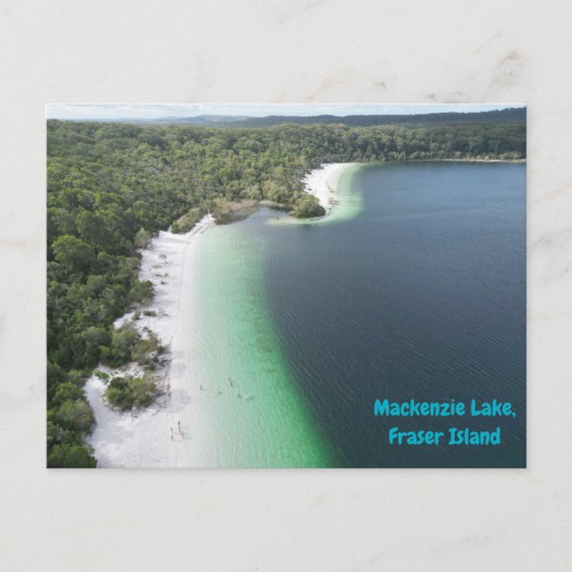 Mackenzie Sjö, Fraser Island Vykort (Framsida)