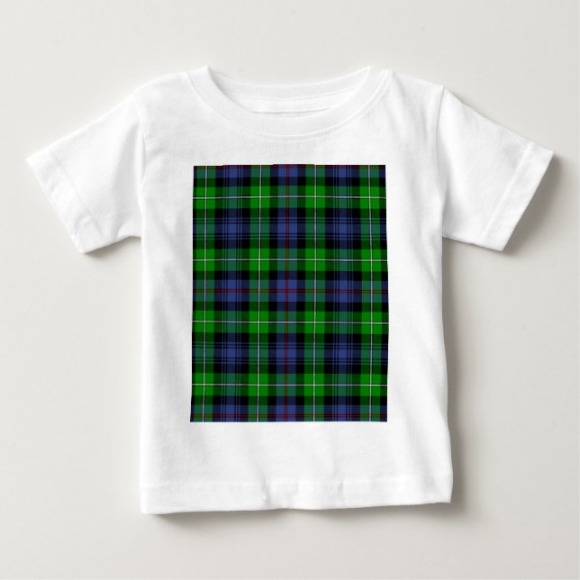 MacKenzie Tartan (aka den Seaforth Tee Shirt (Framsida)