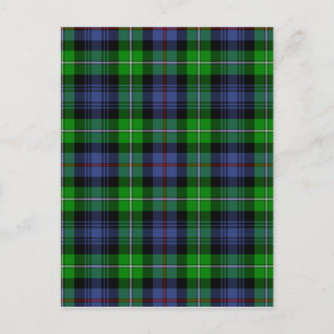 MacKenzie Tartan (även kallad Seaforth Highlanders Vykort