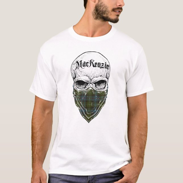 MacKenzie Tartan Bandit Tee Shirt (Framsida)