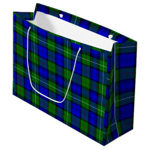 MacKenzie tartan Blue grönt plaid