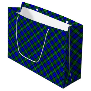 MacKenzie tartan Blue grönt plaid