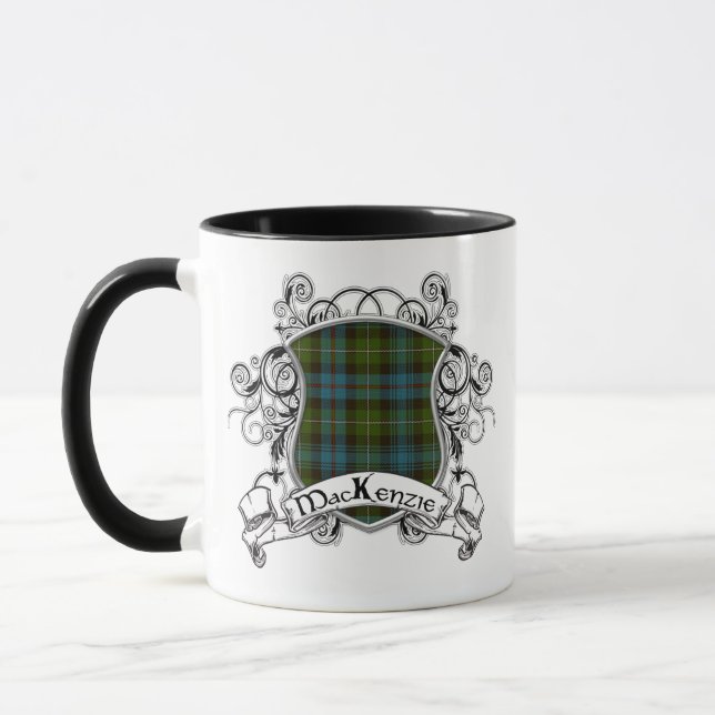 MacKenzie Tartan Shield Mugg (Vänster)