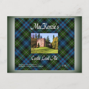 MacKenzies Castle Leod Ale Vykort