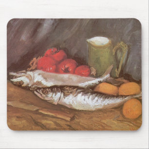 Mackerels, Lemons och Tomater av Vincent van Gogh Musmatta