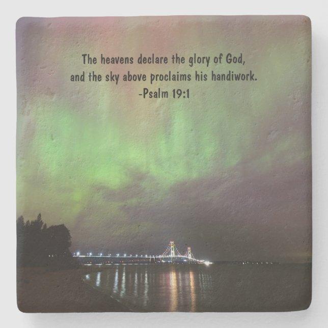 Mackinac Bridge-Aurora Underlägg (Framsidan)