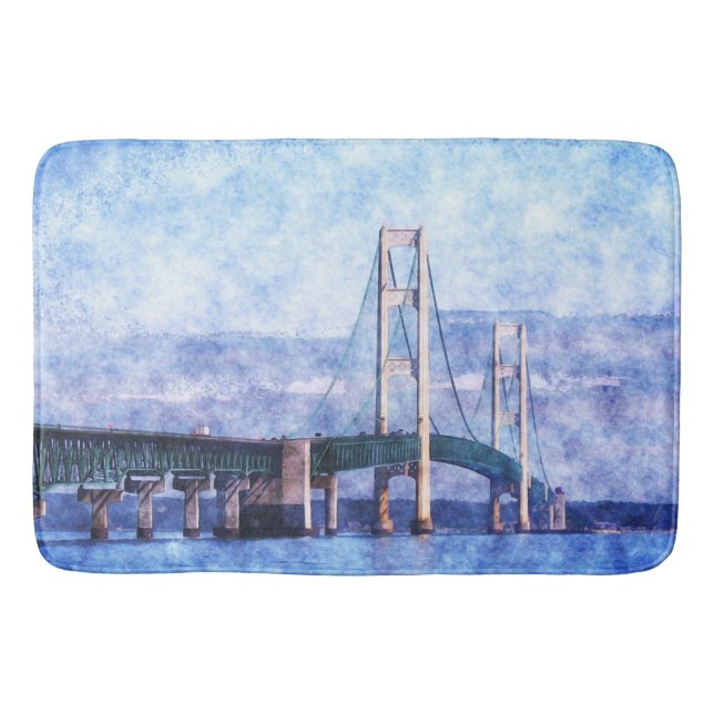 Mackinac Bridge Badrumsmatta (Framsidan)