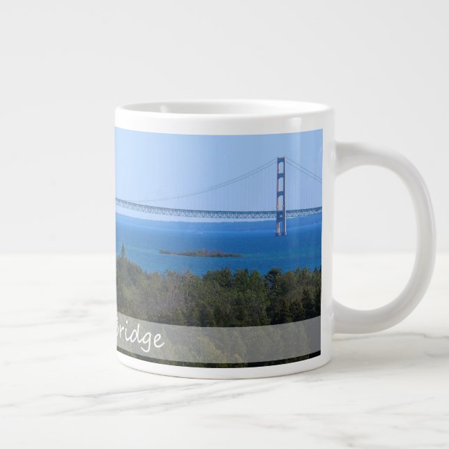 Mackinac Bridge Jumbo Mugg (Höger)