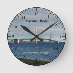 Mackinac Bridge Mackinaw City klocka