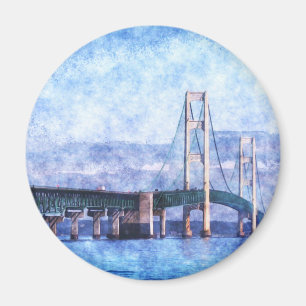 Mackinac Bridge Magnet