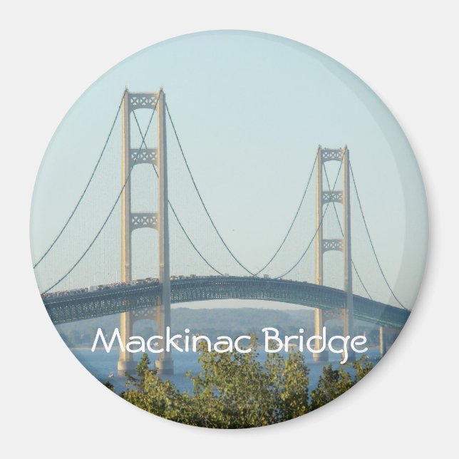 Mackinac Bridge Magnet (Framsidan)
