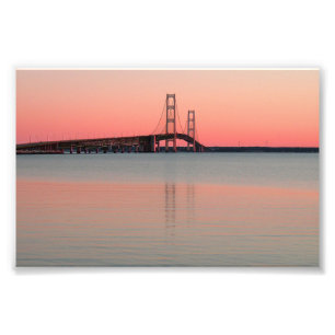 Mackinac Bridge, Michigan Fototryck