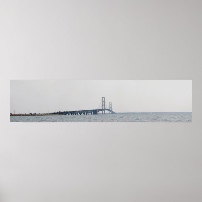 Mackinac Bridge, Michigan Poster (Framsidan)