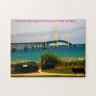 Mackinac Bridge Michigan. Pussel