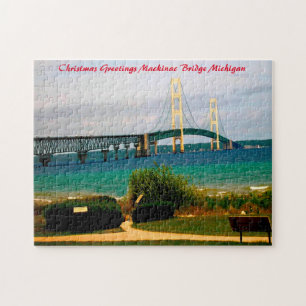 Mackinac Bridge Michigan. Pussel