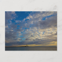 Mackinac Bridge, Michigan Vykort