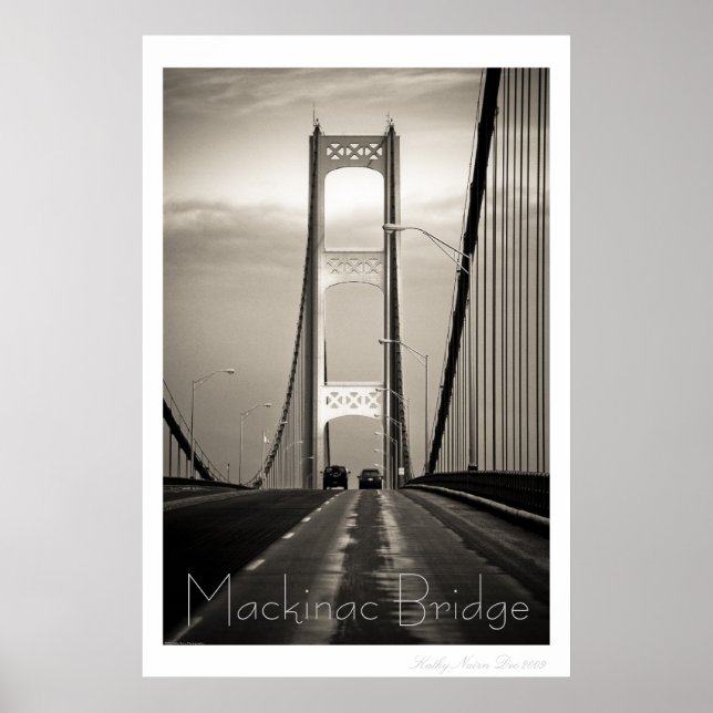 Mackinac Bridge Poster (Framsidan)