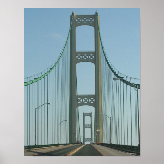 Mackinac Bridge Poster (Framsidan)