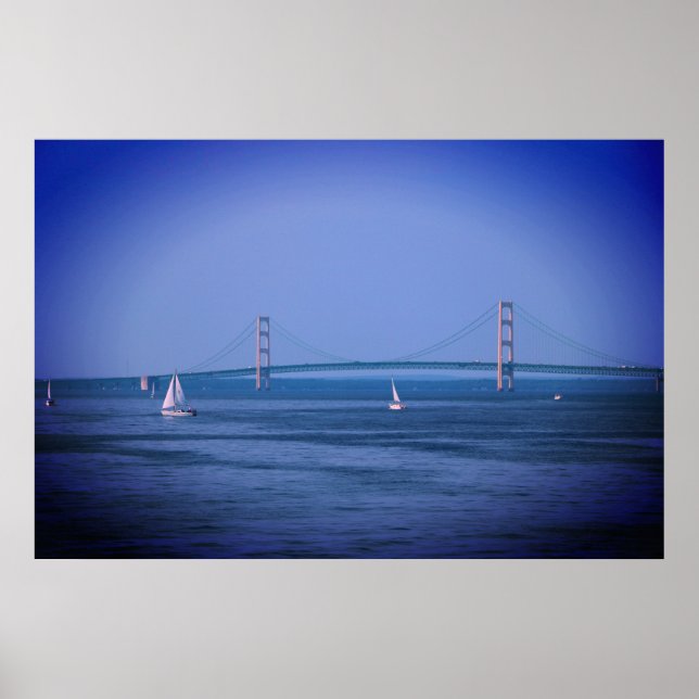 Mackinac Bridge Poster (Framsidan)