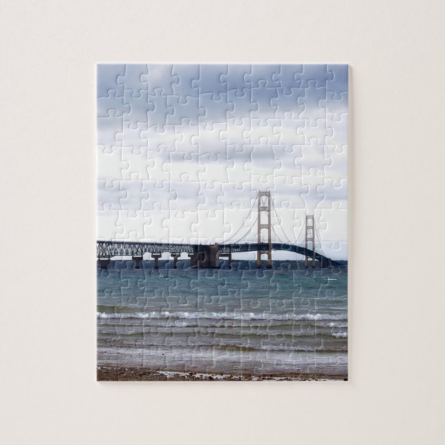 Mackinac Bridge Pussel (Vertikal)