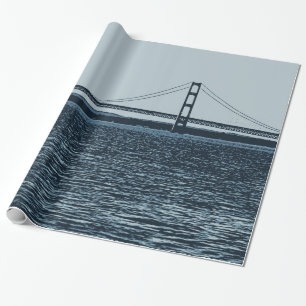 Mackinac Bridge Upper Peninsula Michigan Presentpapper