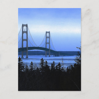 Mackinac Bridge Vykort