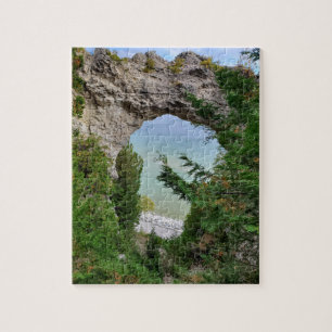 Mackinac Island Arch Sten Pussel