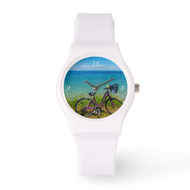 Mackinac Island Bike Armbandsur (Framsida)