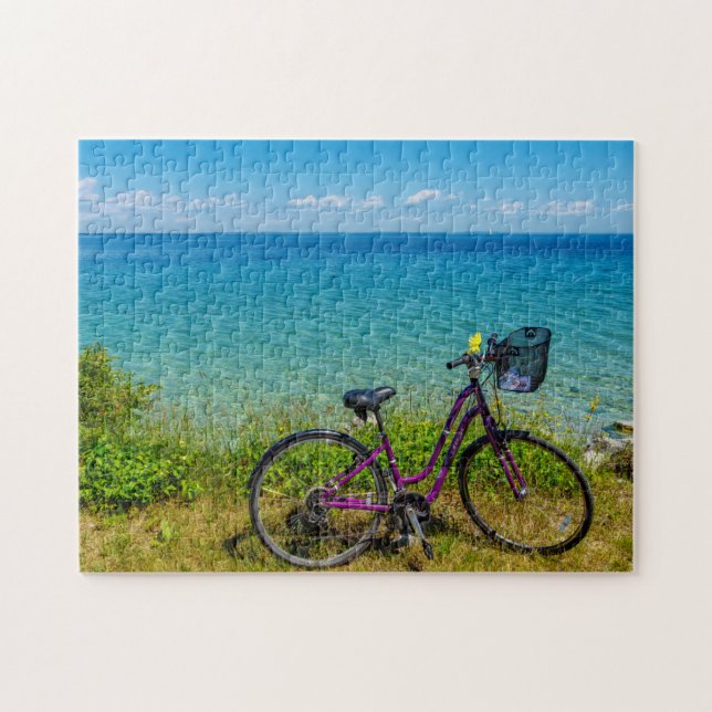 Mackinac Island Bike Pussel (Horisontell)