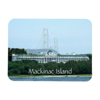Mackinac Island Bridge Grand Hotel Magnet