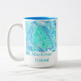 Mackinac Island Coffee Mug Två-Tonad Mugg