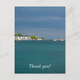 Mackinac Island hamn Vykort