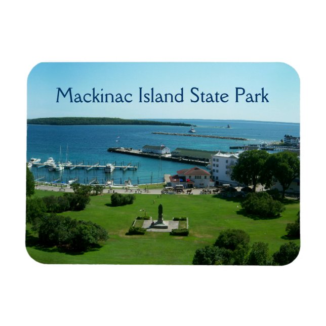 Mackinac Island Magnet (Horisontell)