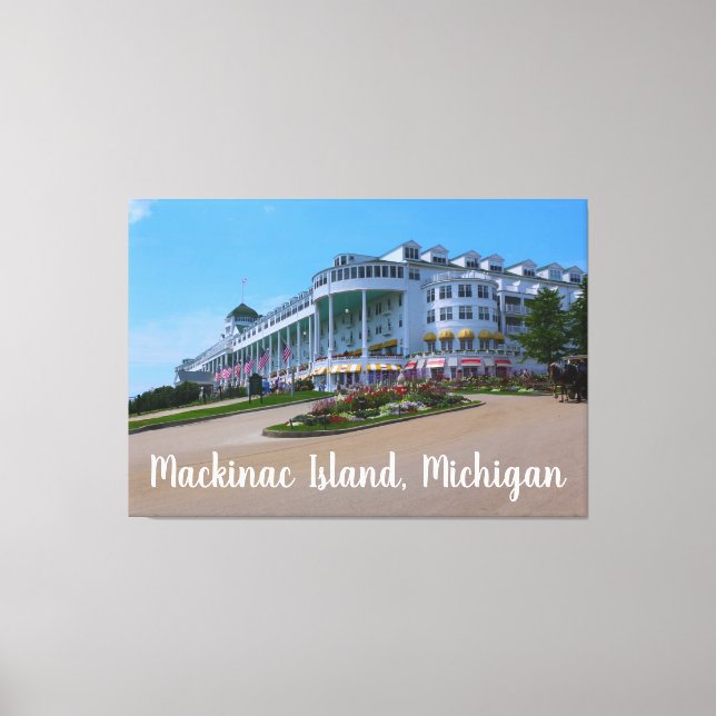 Mackinac Island Michigan Canvastryck (Framsida)