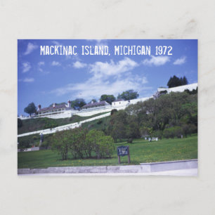 Mackinac Island Michigan Postcard Vykort