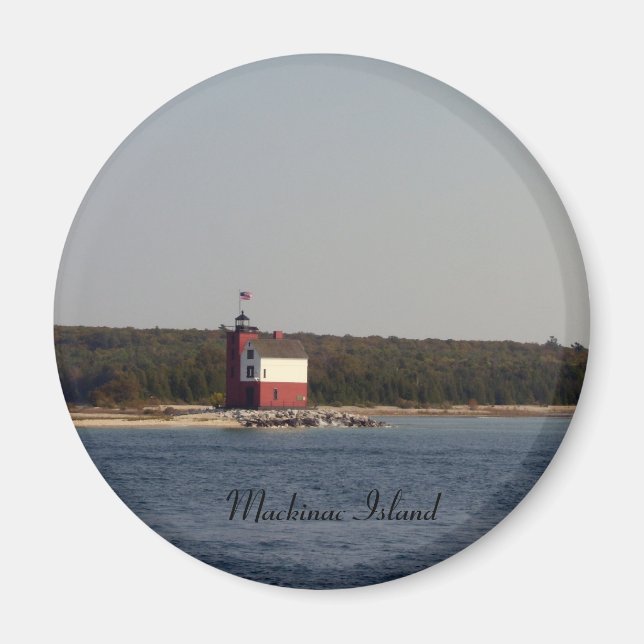 Mackinac Island Series Magnet (Framsidan)