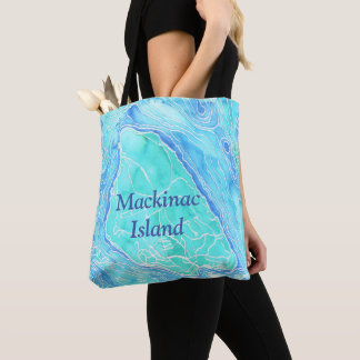 Mackinac Island Tote Bag Tygkasse
