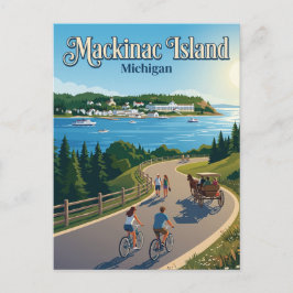 Mackinac Island USA Vykort