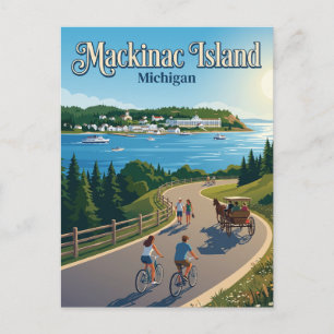Mackinac Island USA Vykort
