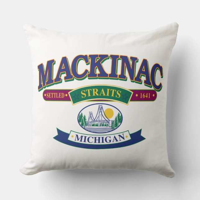 Mackinac Kudde (Framsida)