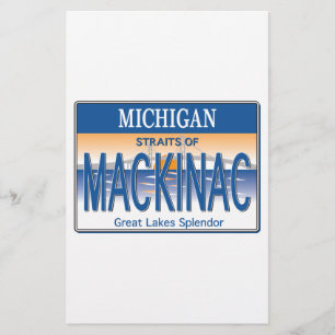 Mackinac-licens Brevpapper