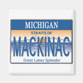 Mackinac-licens Magnet