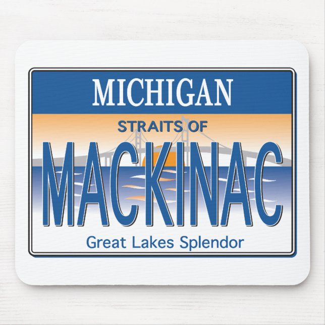 Mackinac-licens Musmatta (Framsidan)