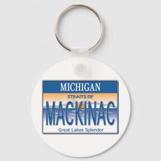 Mackinac-licens Nyckelring