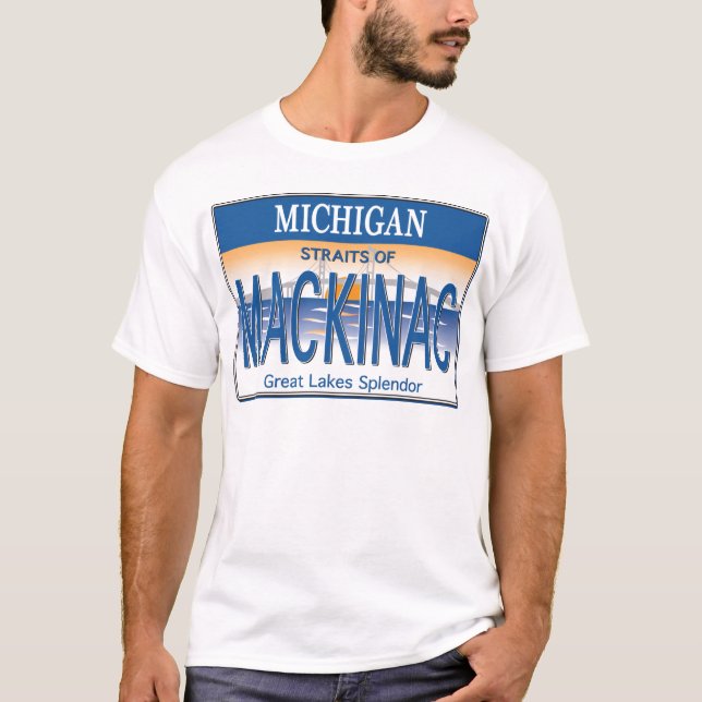 Mackinac licens t-shirt (Framsida)