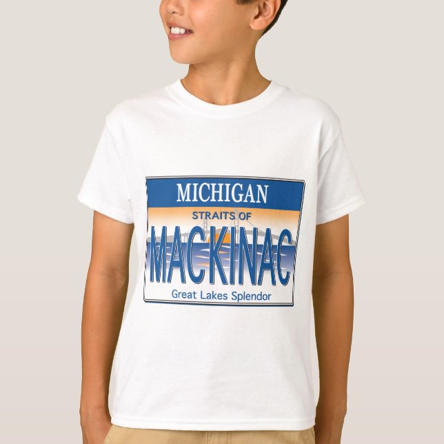 Mackinac-licens Tee Shirt (Framsida)