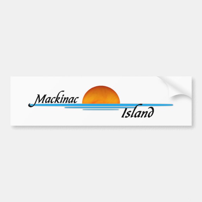 Mackinac ö bildekal (Framsidan)